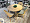 Cтол раздвижной Стокгольм круглый 110-140 см массив дуба тон натуральный для кафе, ресторана, дома,  2129483