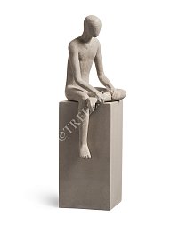 Скульптура Treez Philosopher's Stone Спокойствие Белый песок дл-18 см, ш-15 см, в-53 см 1/1