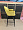 Стул Белладжио горчичный бархат ножки черные для кафе, ресторана, дома, кухни 2055795