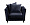 Кресло Sorrento велюровое темно-синее 1237415