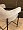 Стул Ливорно бежевый бархат ножки черные матовые для кафе, ресторана, дома, кухни 2114993