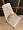Люцерн бежевый бархат вертикальная прострочка ножки черные для кафе, ресторана, дома, кухни 2137951