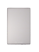 Товар Pillow Top Fitted Sheet Premium Woven Cotton Sateen Stripe Grey H H-10 добавлен в корзину