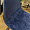 Стул Копeнгаген темно-синий бархат ножки черные для кафе, ресторана, дома, кухни 2098136