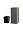 Кашпо TREEZ Effectory Beton Высокий куб Тёмно-серый бетон в-60 см, 31х31 см 1/1 2879078