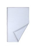Товар Topper Sheet-Case Premium Woven Cotton Sateen Stripe White H H-15 добавлен в корзину