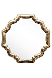 Зеркало настенное в металл. раме  цвет золото ,5см 94PR-21886