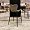 Стул Бергамо серая экокожа ножки черные для кафе, ресторана, дома, кухни 2152290