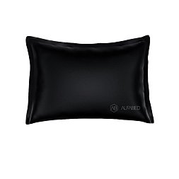 Pillow Case Royal Cotton Sateen Black 3/3