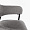 Стул Ливорно светло-серая ткань ножки черный металл для кафе, ресторана, дома, кухни 2067541