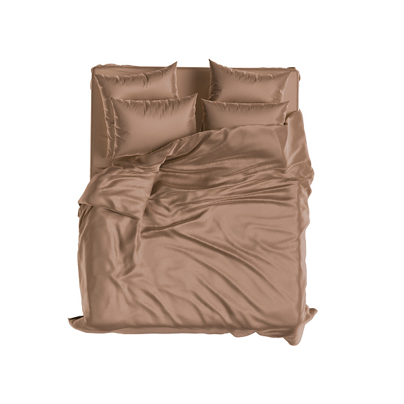 Set Egyptian Cotton Lux Satin 420TC Rose Gold