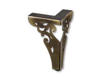 Ножка Tracery Old Bronze H 11 cm
