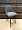 Стул Люцерн темно-серая ткань, вертикальная прострочка, ножки черные для кафе, ресторана, дома, кухн 2098034