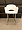 Стул Белладжио белый экомех ножки золото для кафе, ресторана, дома, кухни 1926298