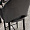 Стул Мартин темно-серый бархат с прострочкой ножки черные для кафе, ресторана, дома, кухни 2067269