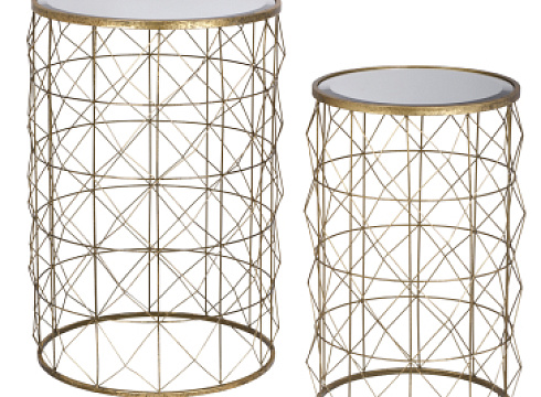 Набор из 2-х декоративных столиков Salvador
