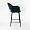Стул Белладжио темно-зеленый бархат ножки черные для кафе, ресторана, дома, кухни 2165773