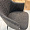 Brooklyn серо-бежевая ткань с вертикальной прострочкой ножки черные для кафе, ресторана, дома, кухни 2111184