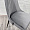 Люцерн серый бархат вертикальная прострочка ножки черные для кафе, ресторана, дома, кухни 2110801
