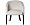 Кресло Alden бежевое стеганое велюровое 1237423