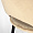 Стул Белладжио Нью вращающийся бежевый бархат ножки черные для кафе, ресторана, дома, кухни 2038540