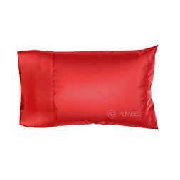 Pillow Case Royal Cotton Sateen Noble Red Hotel 4/0