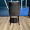 Люцерн серый бархат вертикальная прострочка ножки черные для кафе, ресторана, дома, кухни 2110804