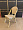 Монмартр бежевый, ножки светло-бежевые под бамбук для кафе, ресторана, дома, кухни 2096273