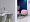 Гарда пыльно-розовый бархат ножки золото для кафе, ресторана, дома, кухни 2095987