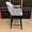 Стул Белладжио Нью вращающийся серый бархат ножки черные для кафе, ресторана, дома, кухни 1913572