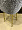 Стул Гарда серый экомех ножки золото для кафе, ресторана, дома, кухни 1927225