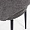 Магриб Нью вращающийся темно-серая ткань ножки черные для кафе, ресторана, дома, кухни 2081741