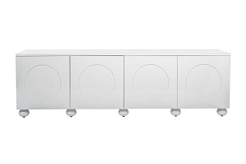 Тумба под телевизор серии GardaDecor  белая GD-TV004