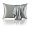 Pillow Case 100% Silk Sparkling Silver 3698667
