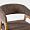 Берн серо-коричневая ткань, массив бука (цвет натуральное дерево) для кафе, ресторана, дома, кухни 2209625