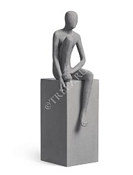 Скульптура Treez Philosopher's Stone Мечты о будущем Дымчато-серый песок  дл-17, ш-20, в-53 см 1/1