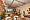 Стул Берн темно-серая ткань цвет дерева орех для кафе, ресторана, дома, кухни 1858552