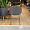 Дижон серо-бежевая ткань ножки под золото для кафе, ресторана, дома, кухни 2110760