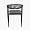 Малага плетеный серый ножки металл серые для кафе, ресторана, дома, кухни 2236954