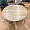 Cтол Анси круглый 110 см массив дуба, тон натуральный для кафе, ресторана, дома, кухни 2136998