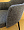 Brooklyn серо-бежевая ткань с вертикальной прострочкой ножки черные для кафе, ресторана, дома, кухни 2111154