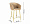 Стул Гарда бежевый бархат ножки золото для кафе, ресторана, дома, кухни 2066703