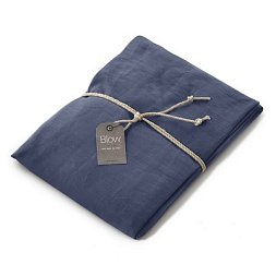 Пододеяльник Italian Linen COL.117 QUETZAL (Темно синий)