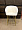 Стул Гарда белый экомех ножки золото для кафе, ресторана, дома, кухни 1927194