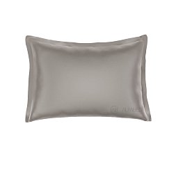 Pillow Case Royal Cotton Sateen Warm Grey 3/3