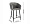 Стул Гарда серый бархат ножки черные для кафе, ресторана, дома, кухни 2207290