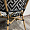 Фрежюс плетеный черно-белый ножки светло-коричневый под бамбук для кафе, ресторана, дома, кухни 2238045