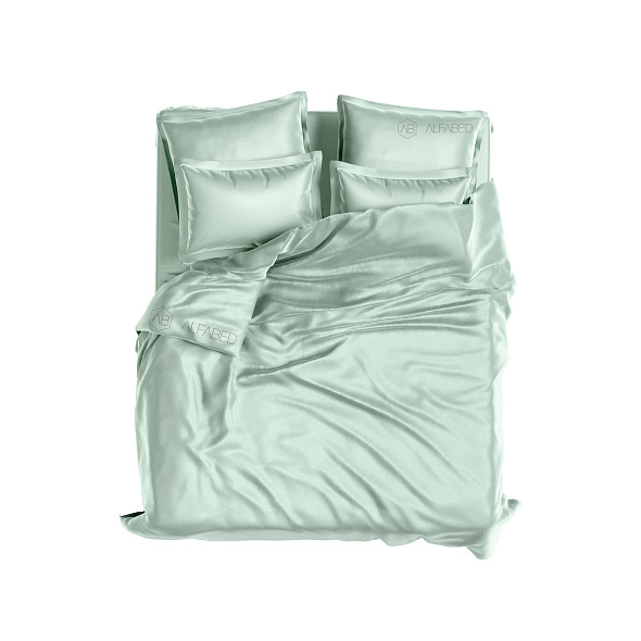Set Royal Cotton Sateen Aqua