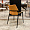Бремен коричневая экокожа ножки черные для кафе, ресторана, дома, кухни 2152236