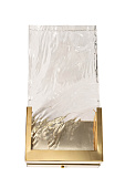 Товар Бра золото, стекло прозрач. 14*h27см 62GDW-930-200 добавлен в корзину